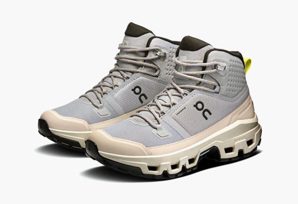 ON Cloudrock Waterproof WMNS Alloy Ice 