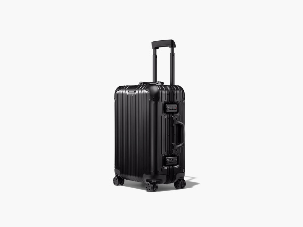 Rimowa Original Cabin Carry-On Aluminum Suitcase Black (35 L) 