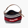 Miu Miu Knitted Micro Bag With Logo 