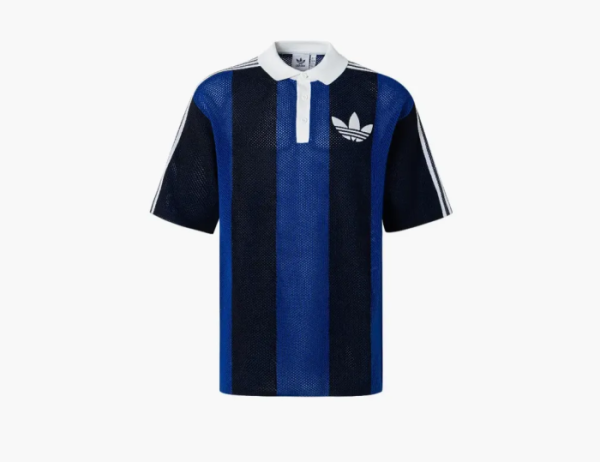 Adidas Originals Blockcore Short Sleeve Polo Pique Collar Shirt Black 