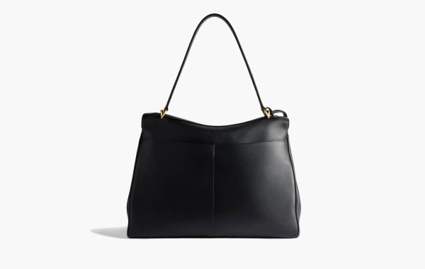 Balenciaga Rodeo Large Handbag Smooth Calfskin Black 