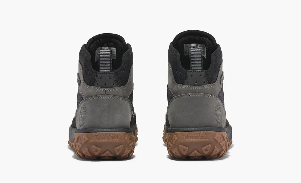 Timberland Greenstride Motion 6 Mid Hiking Boot Medium Grey Nubuck