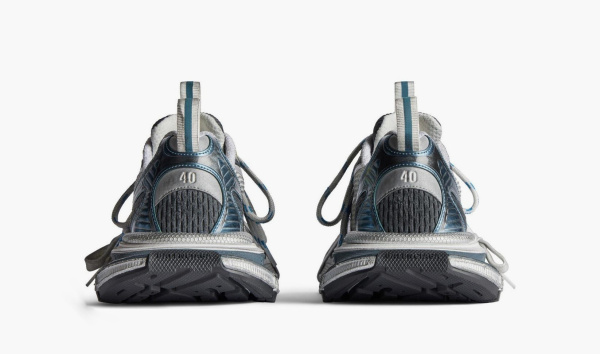 Balenciaga 3XL Sneaker Worn-Out - White Blue Yellow