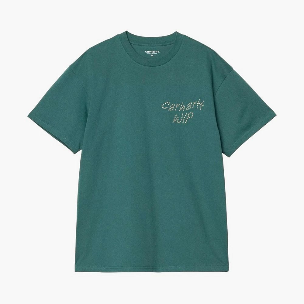 Carhartt WIP Sunflower T-Shirt Teal Green