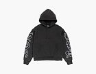 Stussy Motif Print Hoodie Black