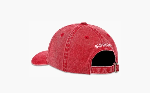 Supreme Pigment Dye 6-Panel Red  Supreme Pigment Dye 6-Panel Red