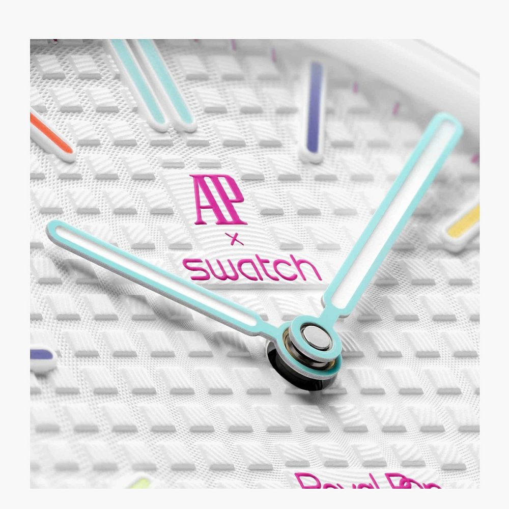 Swatch x Audemars Piguet Royal Pop HUIT BLANC