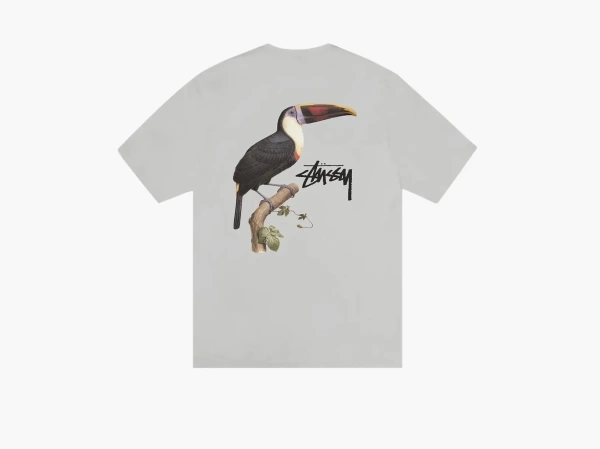 Stussy Toucan Tee Fog 