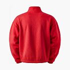 WYSION ZIP SWEATSHIRT CARMINE RED