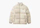 Carhartt WIP Stand Collar Quilted Down Puffer Jacket Apricot
