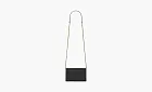 Saint Laurent Envelope logo-plaque shoulder bag Black
