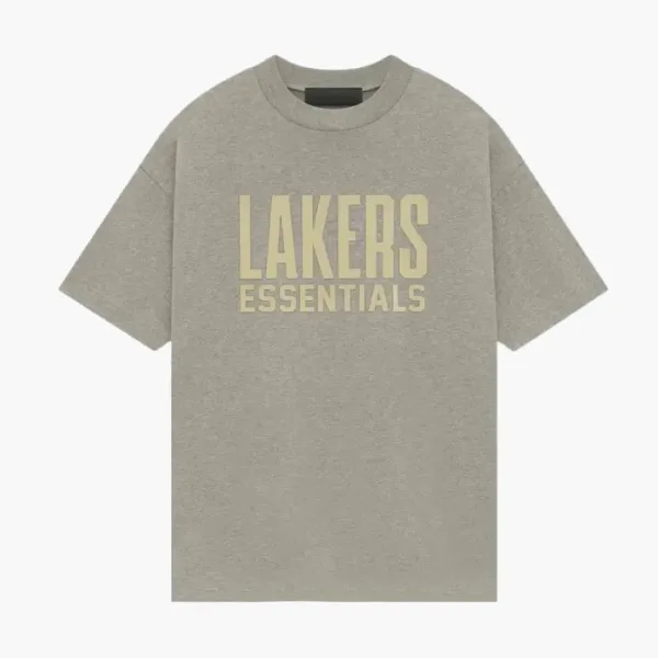 Fear of God Essentials x NBA Los Angeles Lakers Tee Grey Yello