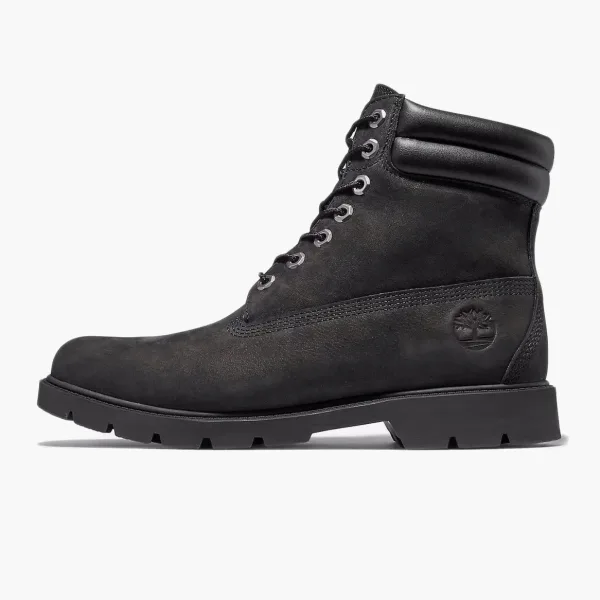 Timberland Premium 6 Inch Double Collar Boot Black