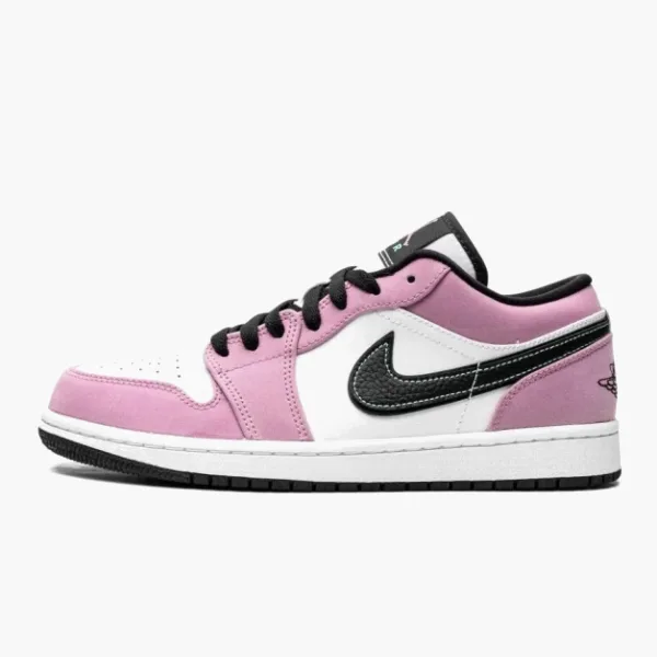 Air Jordan 1 Low SE Violet Shock White Black
