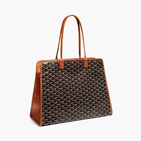 Goyard Hardy PM Bag Black & Tan