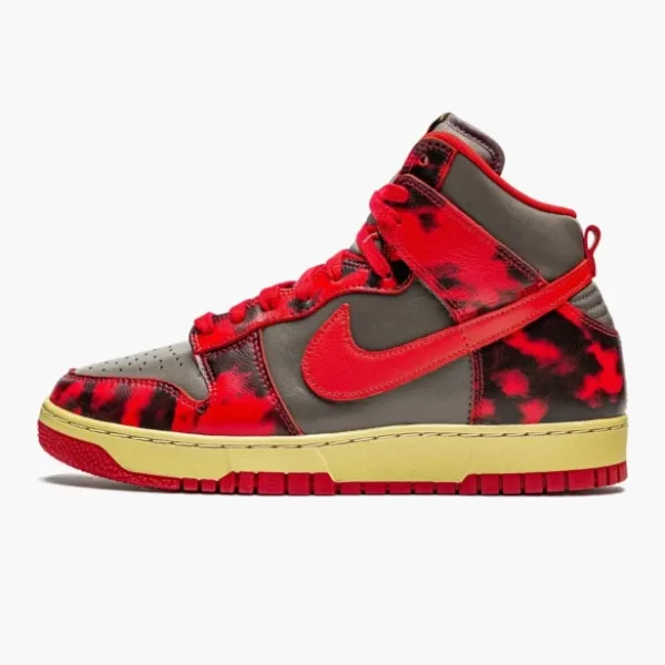 Nike Dunk High 1985 Red Acid Wash