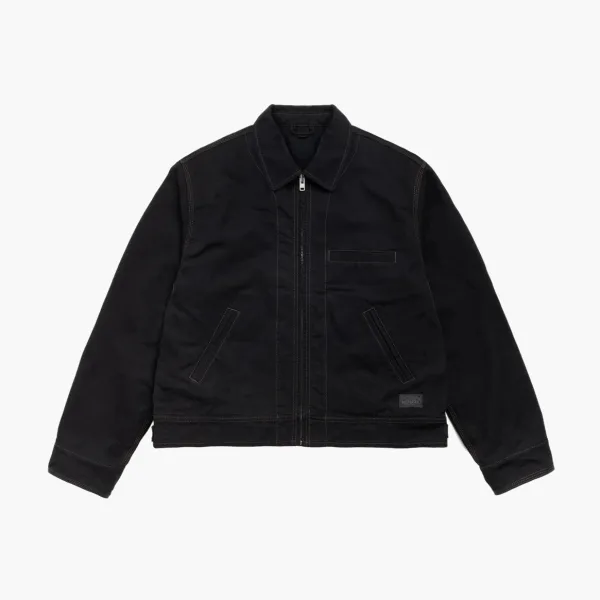 Stussy Work Collared Jacket Black