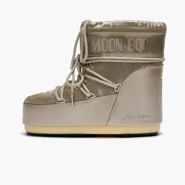 Moon Boot Icon Low Glance Platinum