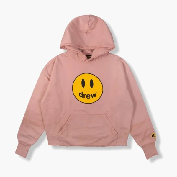 Drew House Mascot Deconstructed Hoodie Dusty Rose 