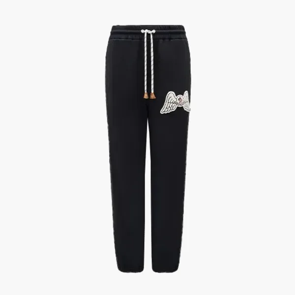 Moncler x Palm Angels Anels Wing Logo Sweatpants Black