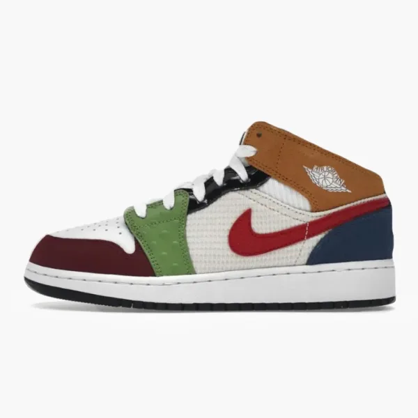 Air Jordan 1 Mid SE GS Messy Room