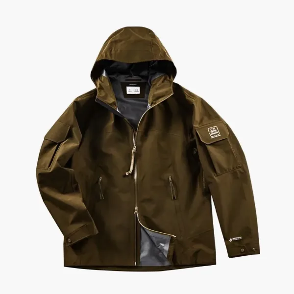 Spyder x C.P. Company Gore-Tex Hardshell  Waterproof Breathable Jacket Ivy Green