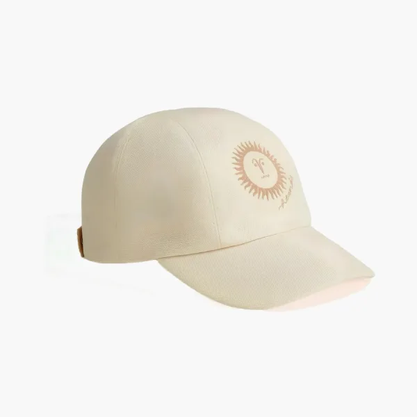 Hermes Cap White Sun