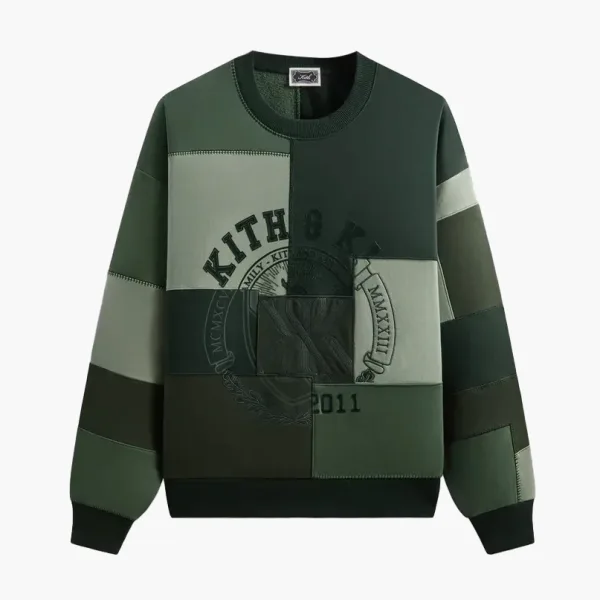 Kith Patchwork Fleece Nelson Crewneck Stadium