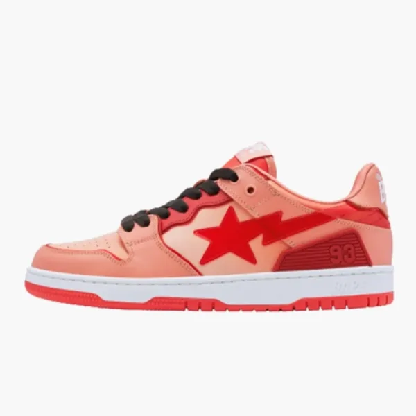 A Bathing Ape BAPE SK8 Sta Red Gradation