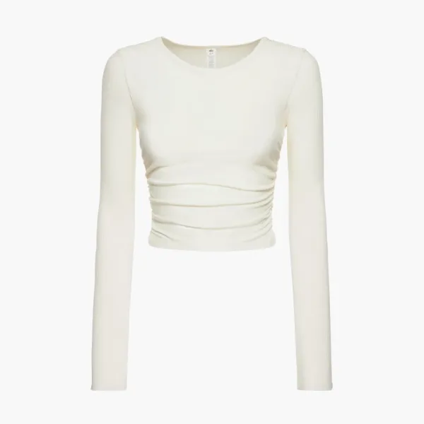 Alo Yoga Gather Long Sleeve Ivory