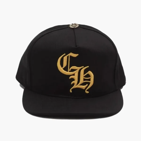 Chrome Hearts Embroidered Baseball Cap Black
