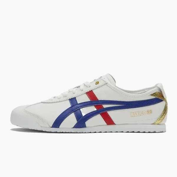 Asics Onitsuka Tiger Mexico 66 Blue Red Metallic Gold
