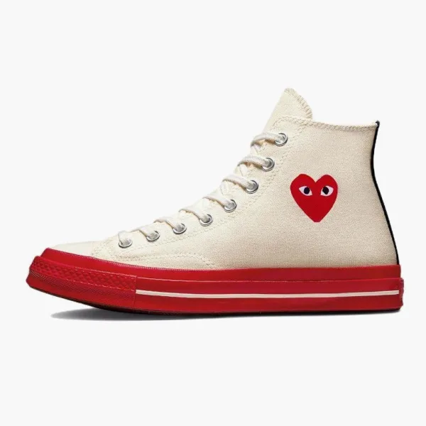 Comme des Garcons Play x Converse Chuck 70 High Pristine Red