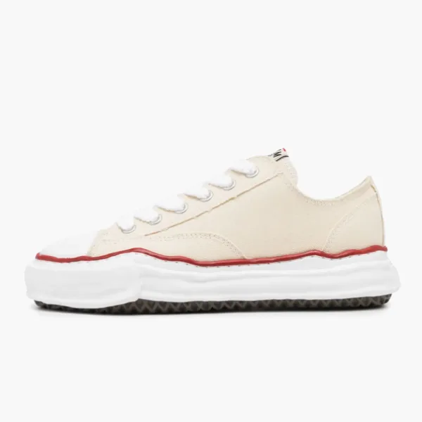 Maison Mihara Yasuhiro Peterson OG Sole Canvas Low Natural