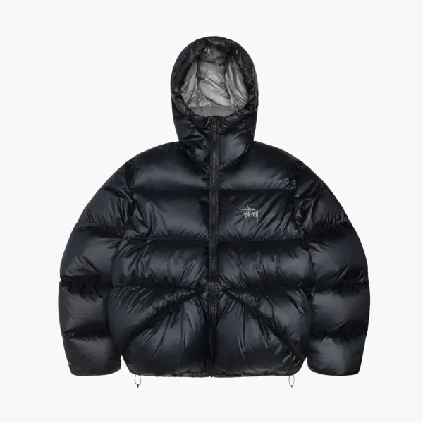 Stussy Down Parka Micro Ripstop Phantom Black