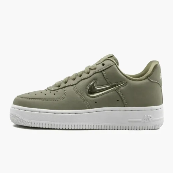 Air Force 1 07 PREMIUM LX MNS WMNS Premium Leather Jewel Swoosh - Olive