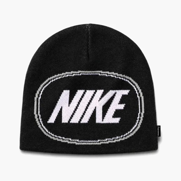 Supreme x Nike Oval Beanie Black