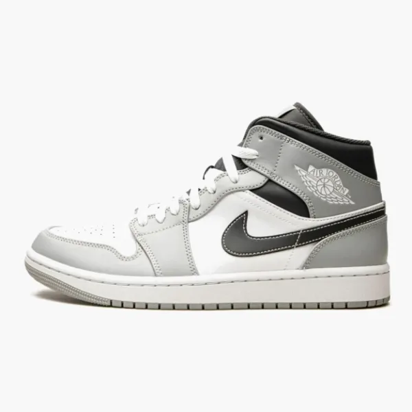 Air Jordan 1 Mid Light Smoke Grey Anthracite