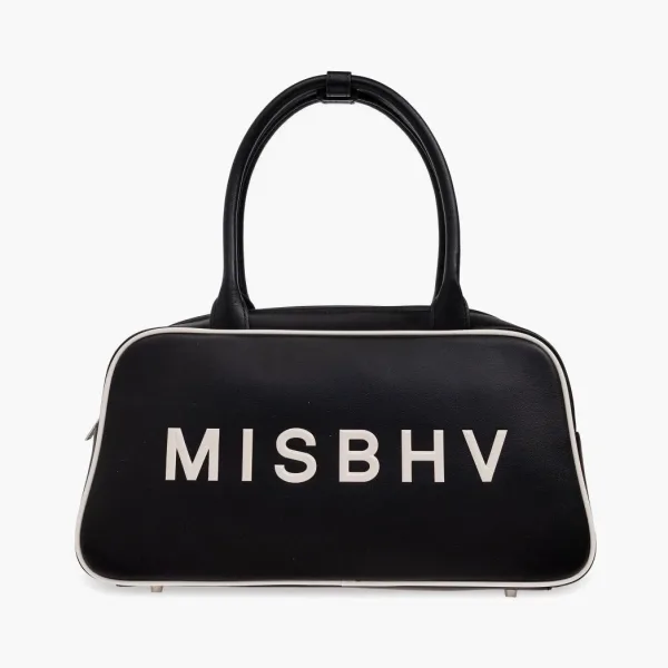 Misbhv Logo-Print Tote Bag Black