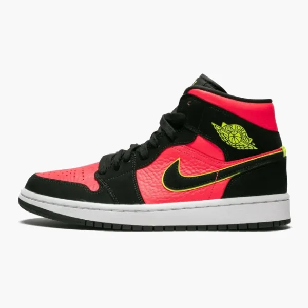 Air Jordan 1 Mid WMNS Hot Punch / Volt