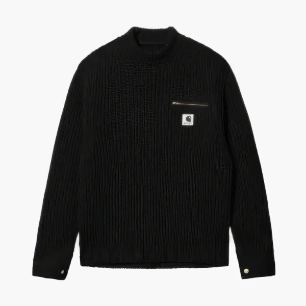 Carhartt X Sacai Sweater Black