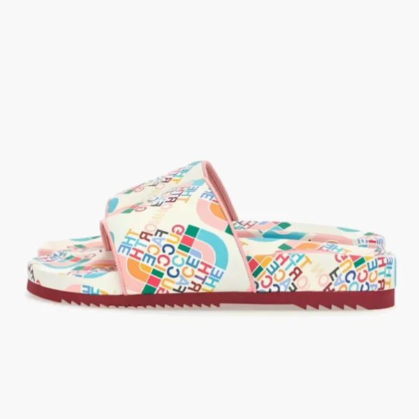 Gucci x The North Face Leather Sandals Multi-Color