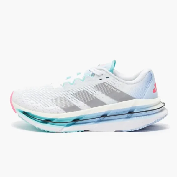 Adidas Adistar Byd WMNS Cloud White Silver Metallic Flash Aqua