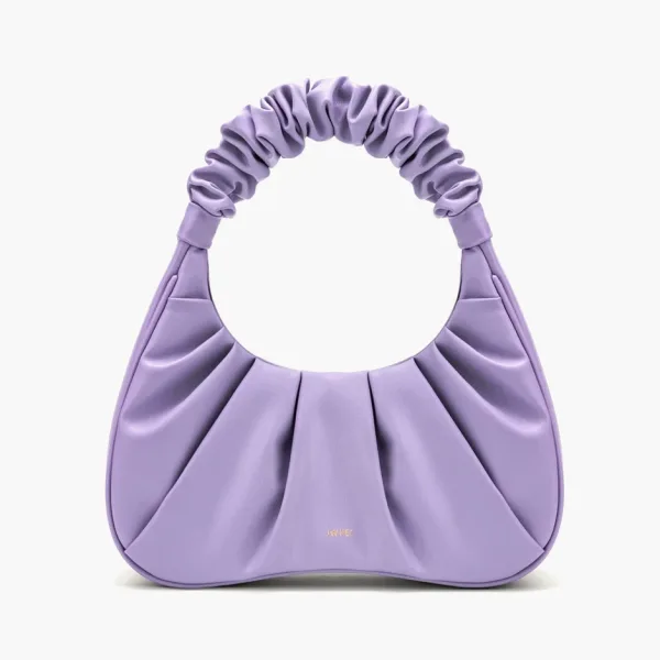 JW PEI Gabbi Ruched Hobo Handbag Purple