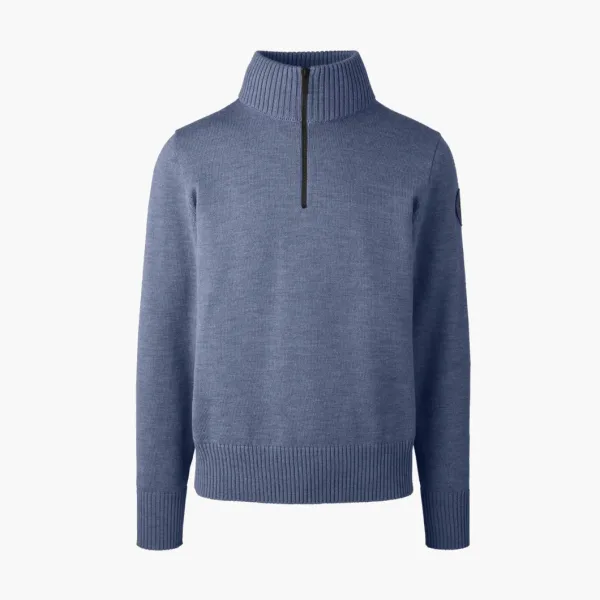 Canada Goose Rosseau Zip Sweater Ozone Blue Heather