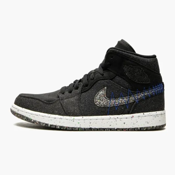 Air Jordan 1 Mid Crater Black
