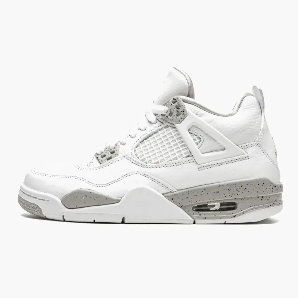 Air Jordan 4 Retro GS White Oreo