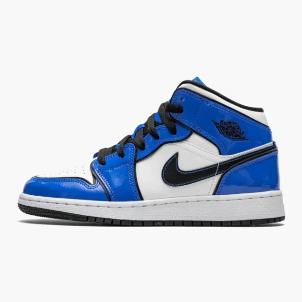 Air Jordan 1 Mid SE GS Signal Blue