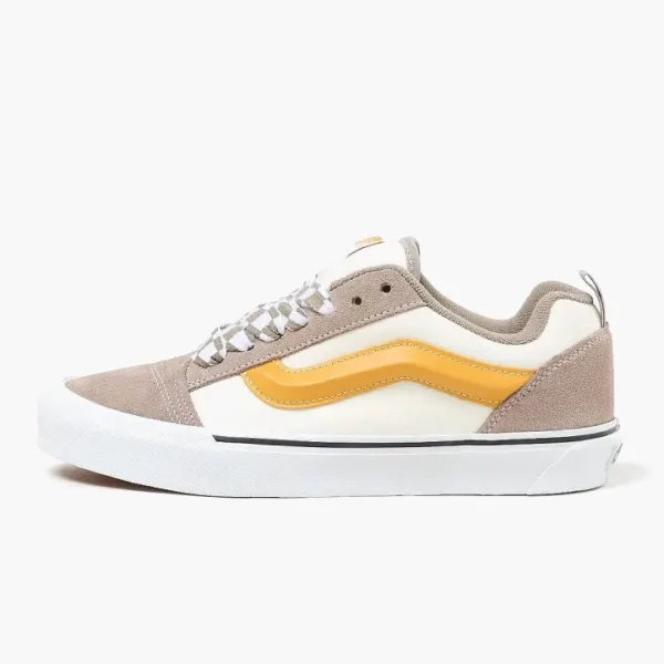 Vans Knu-Skool Mega Check Grey Marshmallow