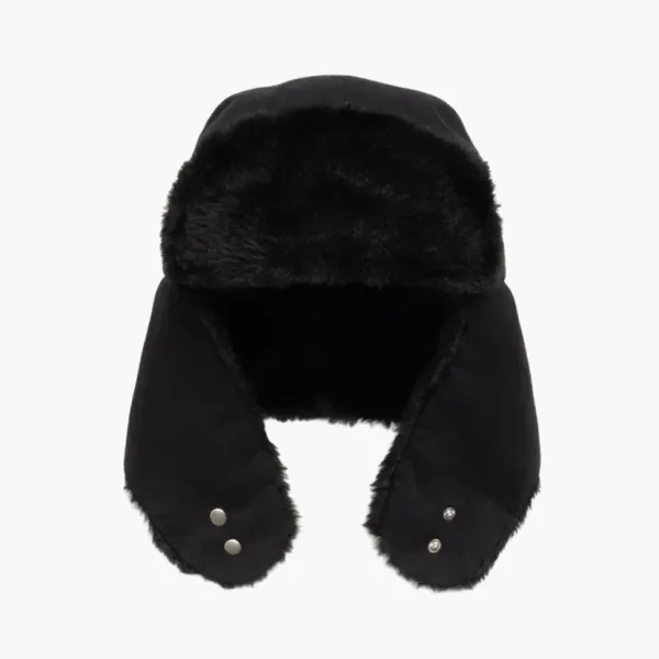 Stussy Trapper Cap Black